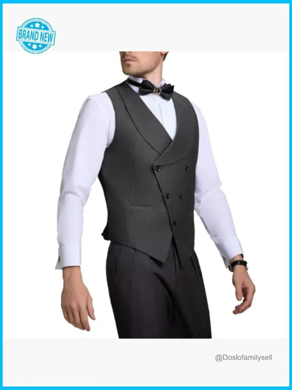 Slim Fit Tuxedo Suit Elegant Modern Formal Wedding Party Performance Wear